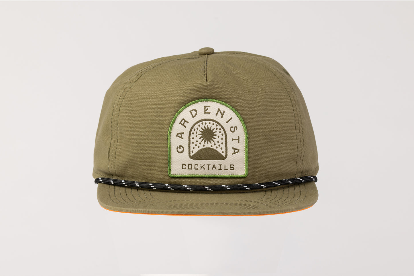 Gardenista Logo Patch Hat - Olive