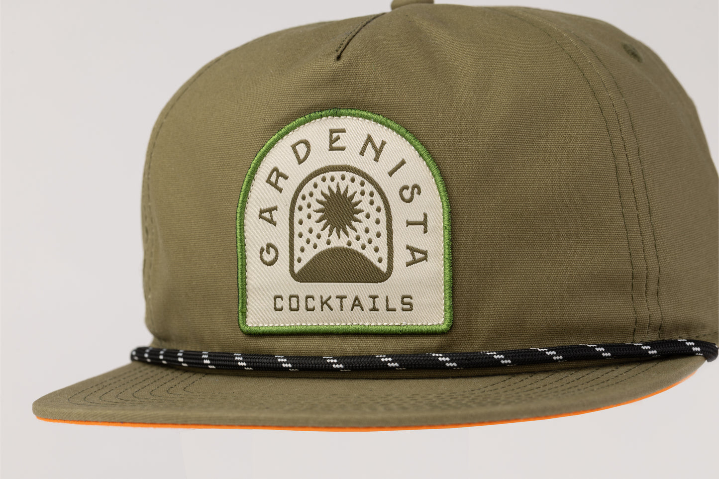 Gardenista Logo Patch Hat - Olive