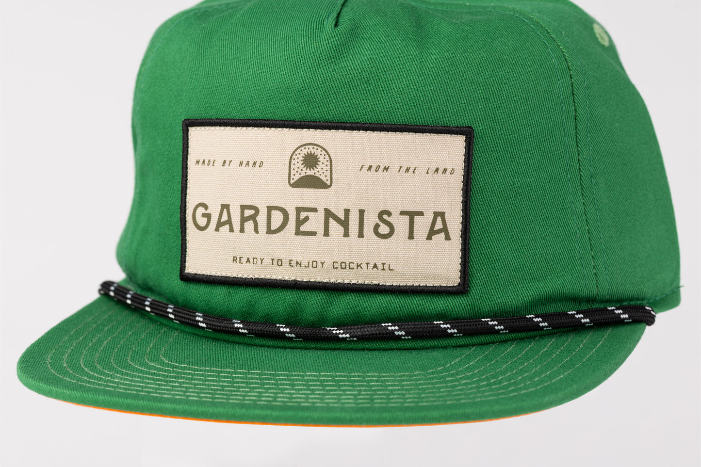 Gardenista Label Patch Hat - Green