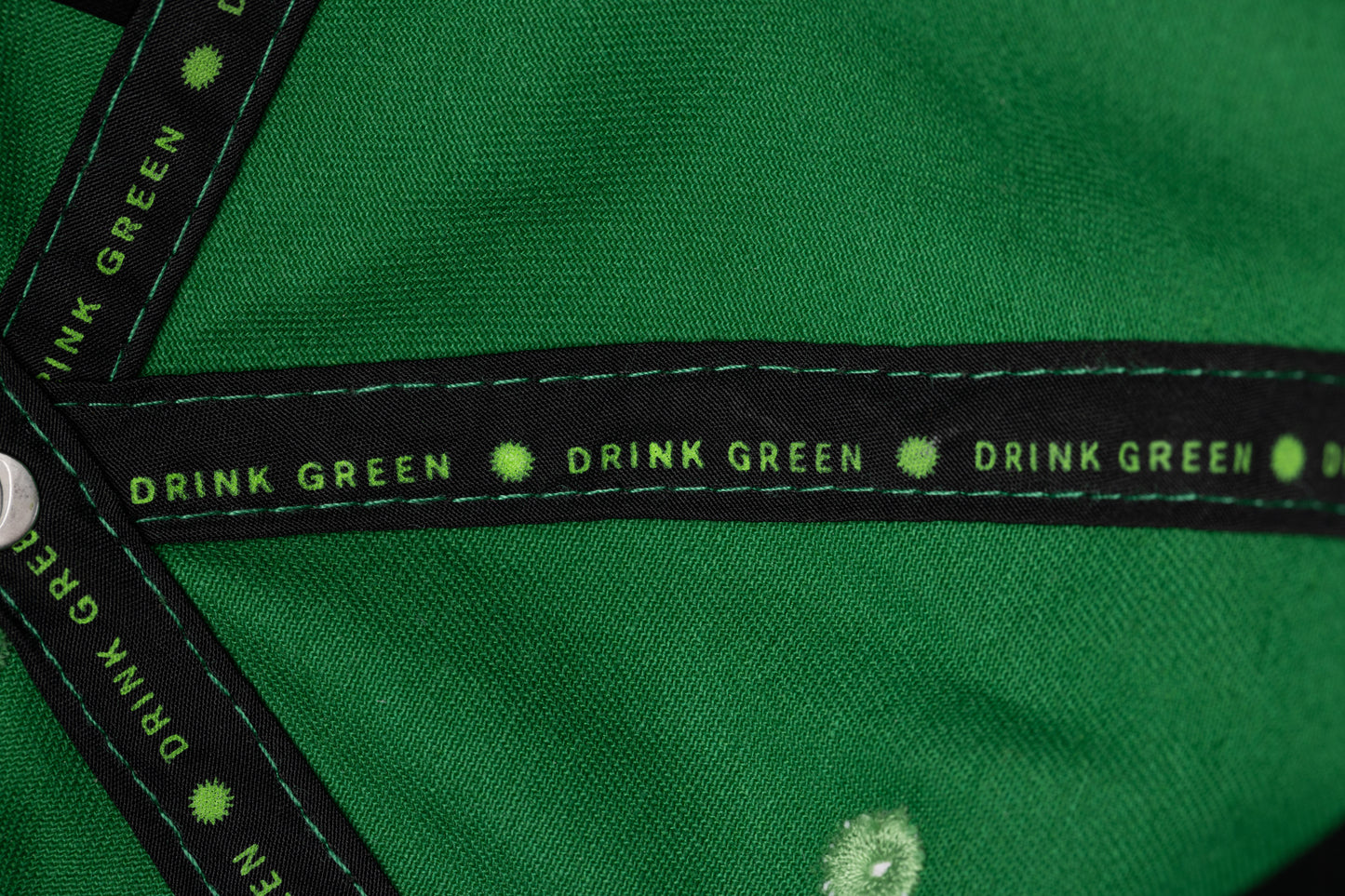 Gardenista Label Patch Hat - Green