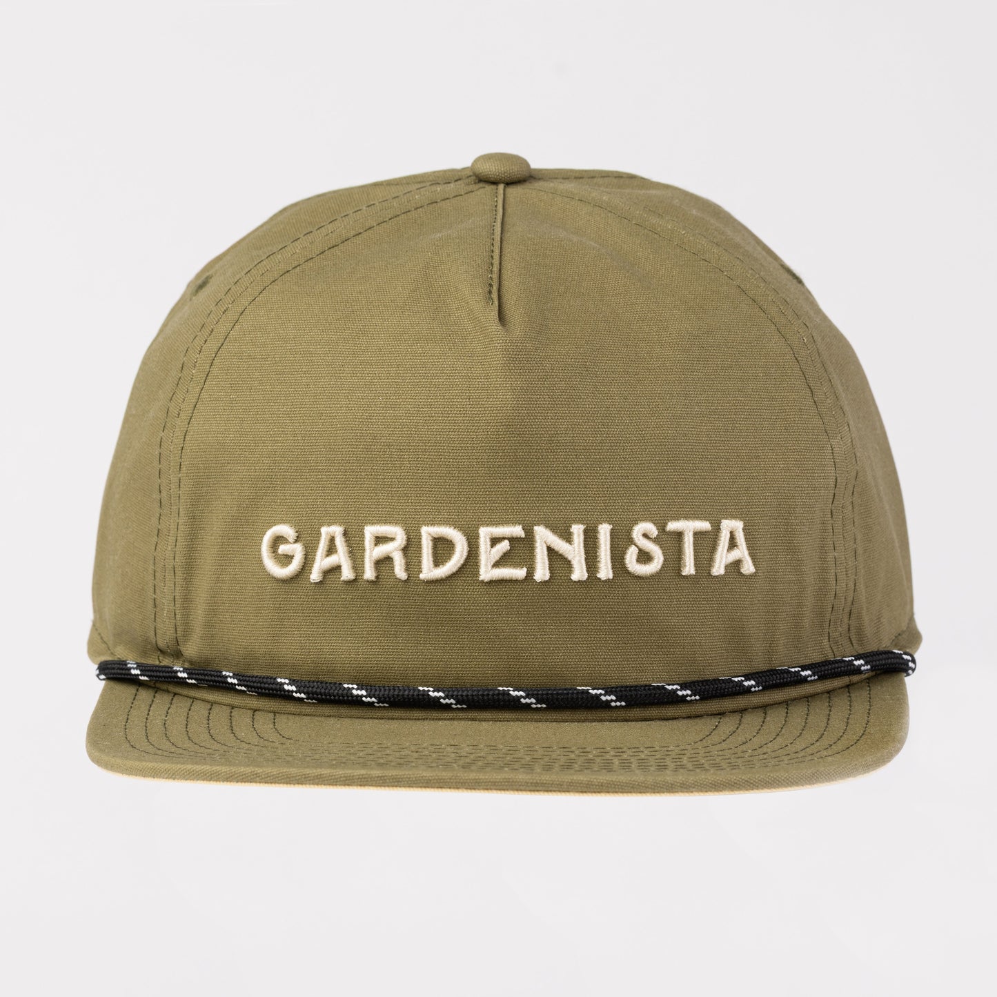 Gardenista Waxed Canvas Hat - Olive