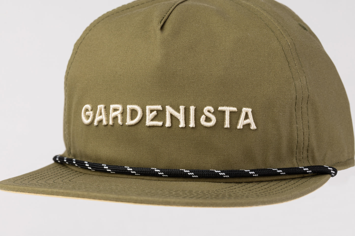 Gardenista Waxed Canvas Hat - Olive