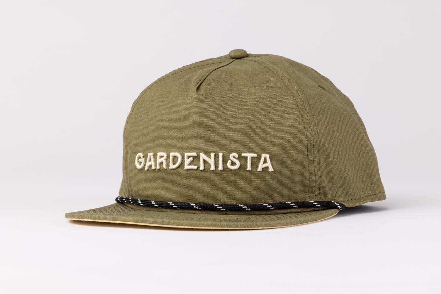 Gardenista Waxed Canvas Hat - Olive