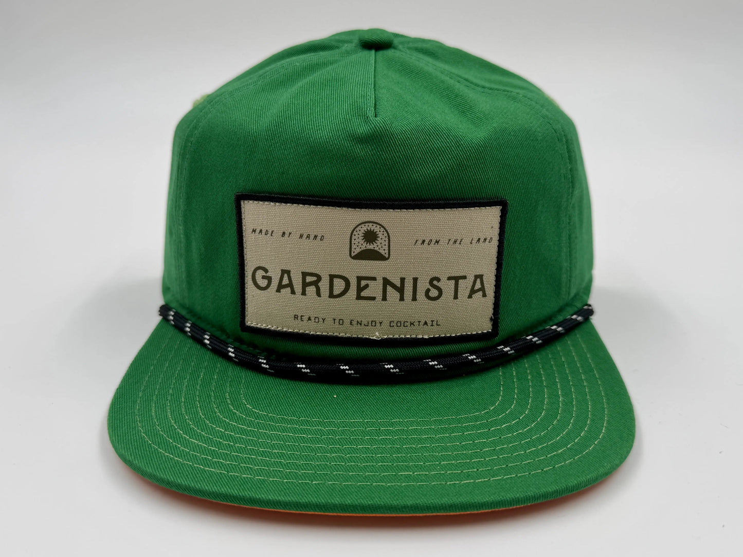 Gardenista Label Patch Hat - Green