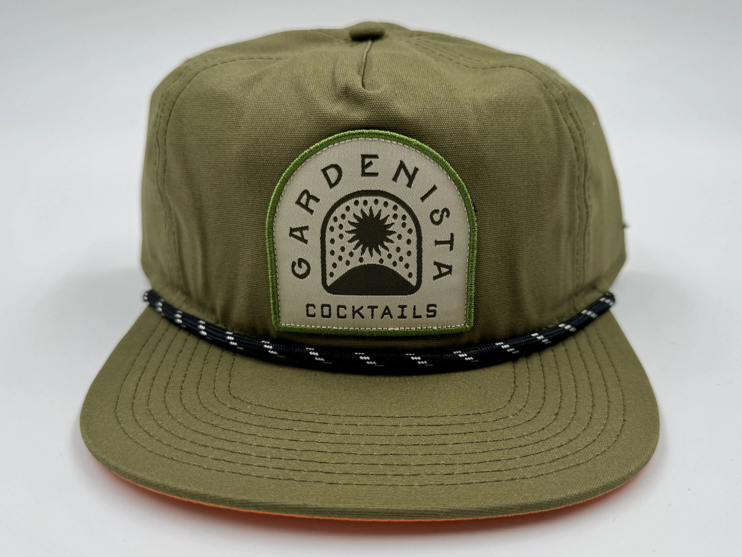 Gardenista Logo Patch Hat - Olive