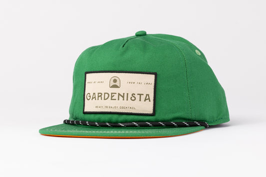 Gardenista Label Patch Hat - Green