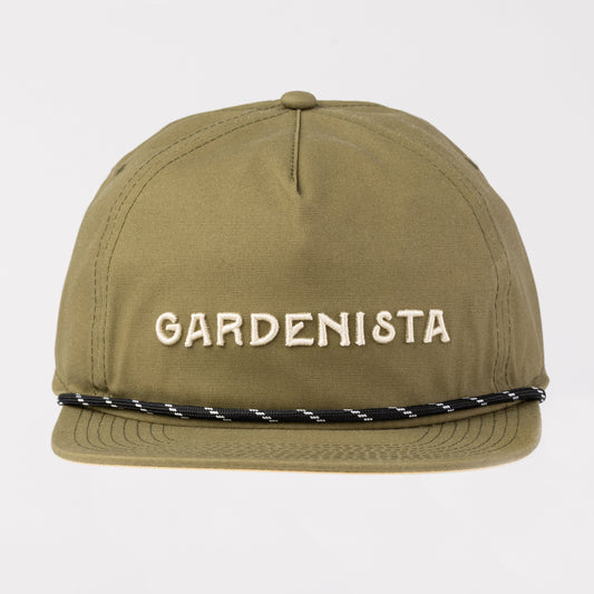 Gardenista Waxed Canvas Hat - Olive