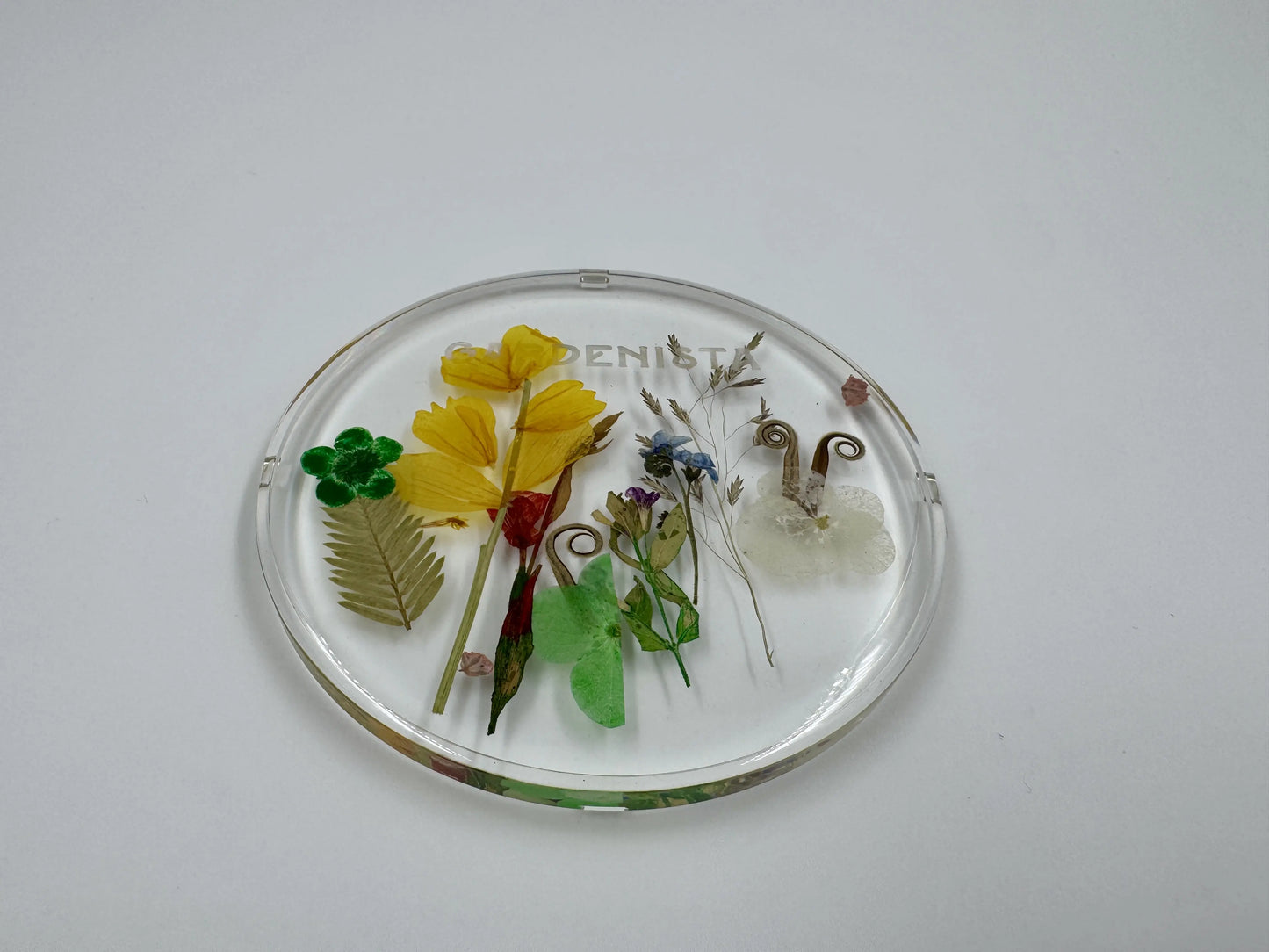 Gardenista Flower Pressed Coasters