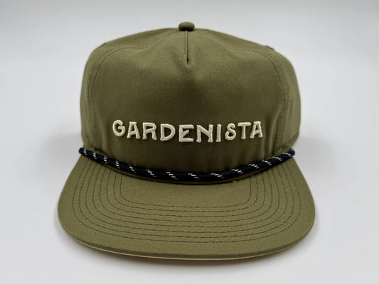 Gardenista Waxed Canvas Hat - Olive